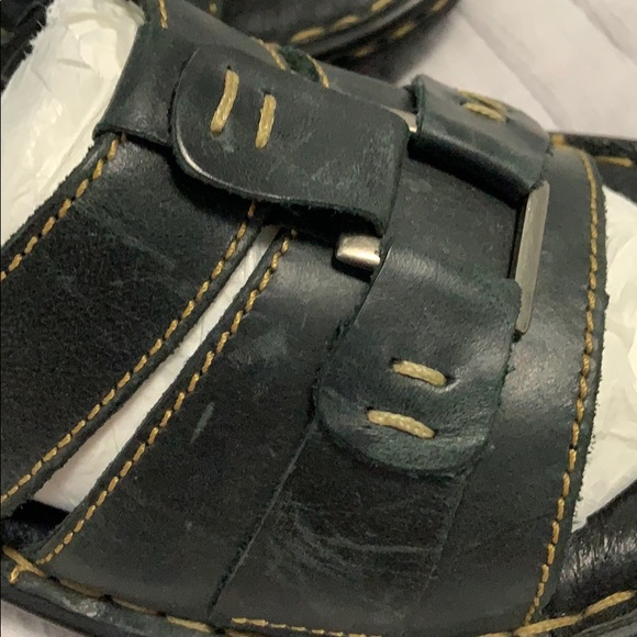 Born Black Handcrafted Slide Sandals - Picture 2 of 7